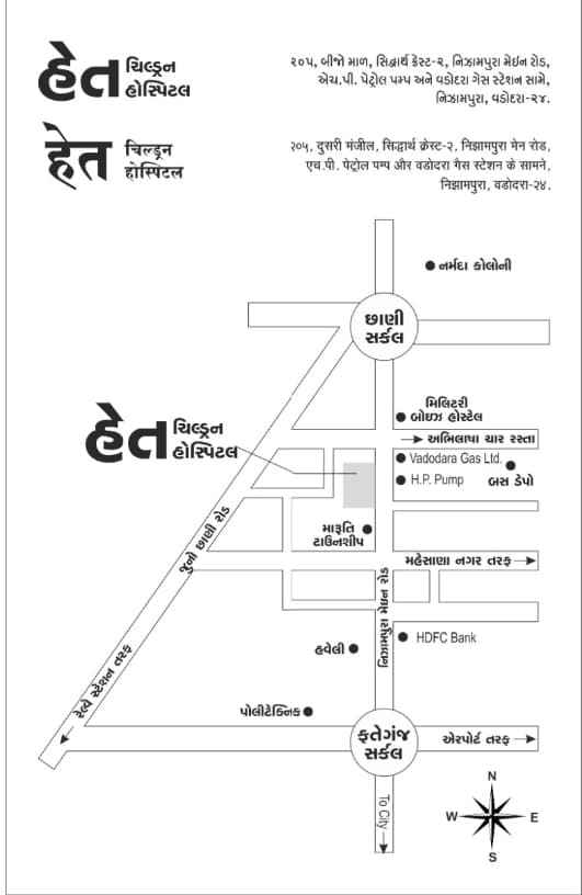 Nizampura – Location Map