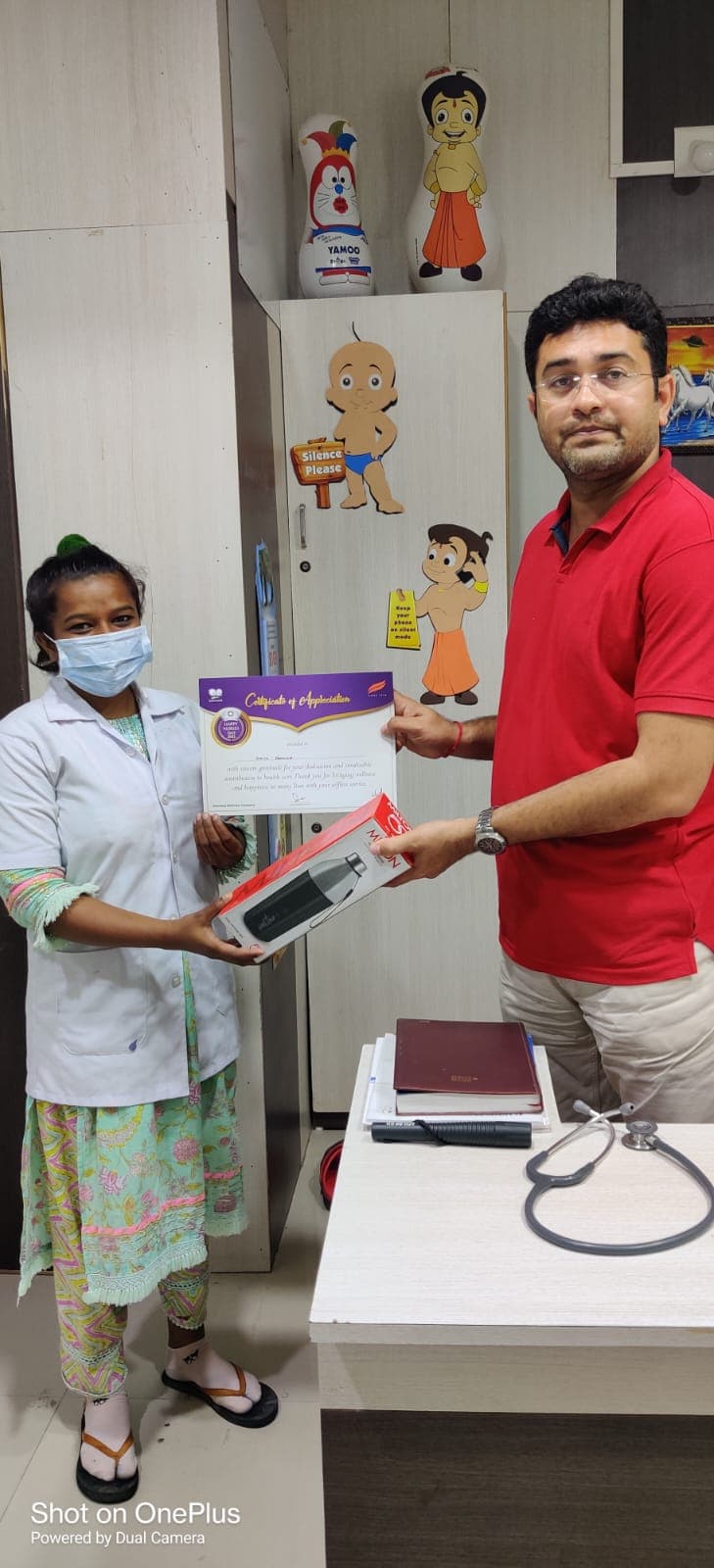Staff appreciation ceremony