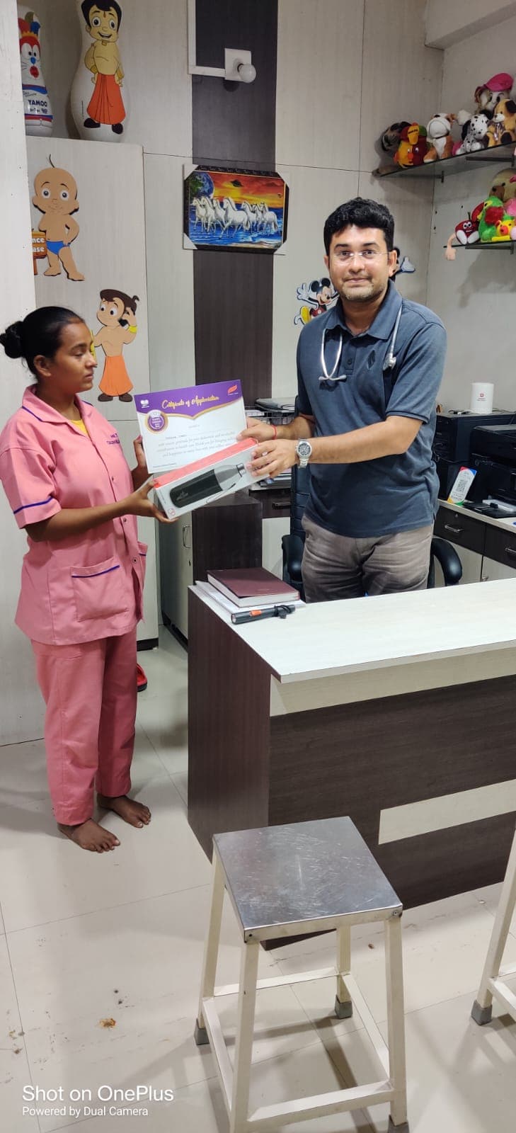 Staff recognition ceremony